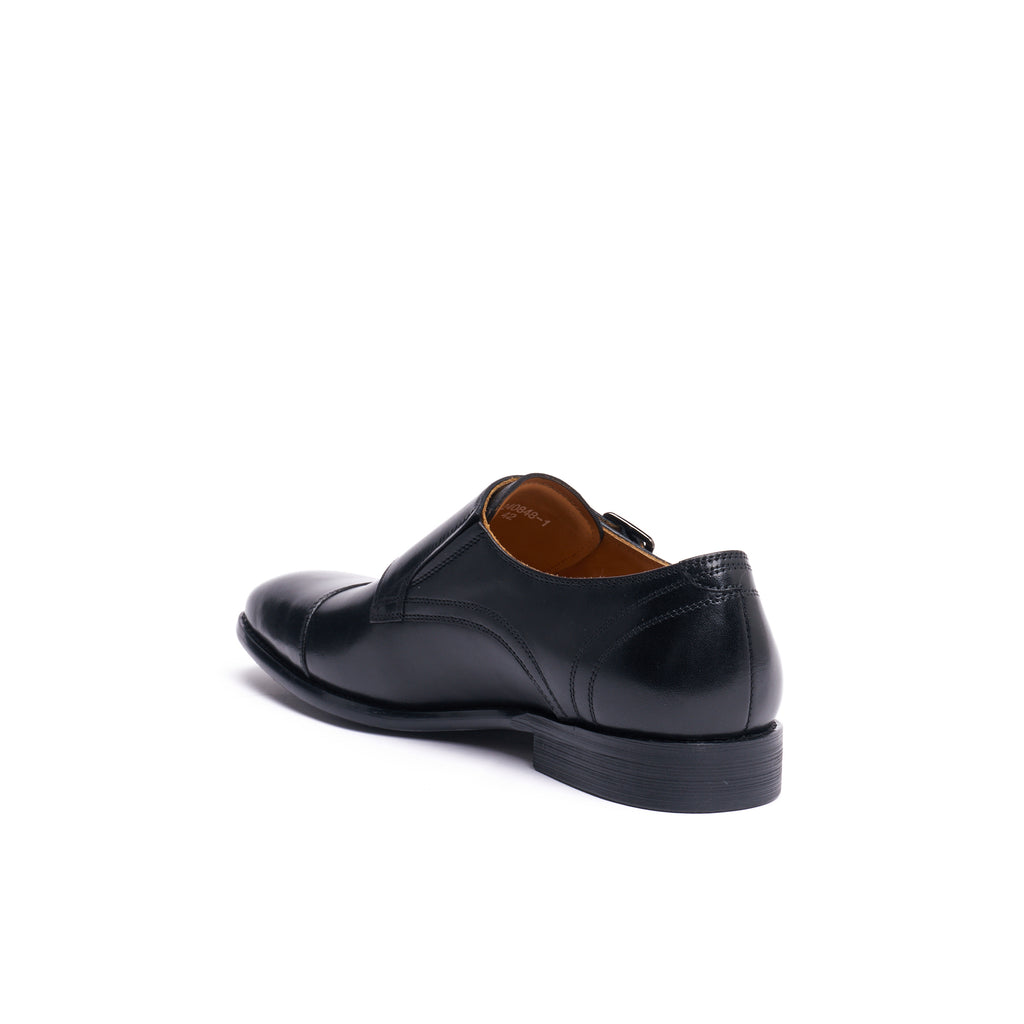 STRAIGHT CAP MONK STRAP BLACK