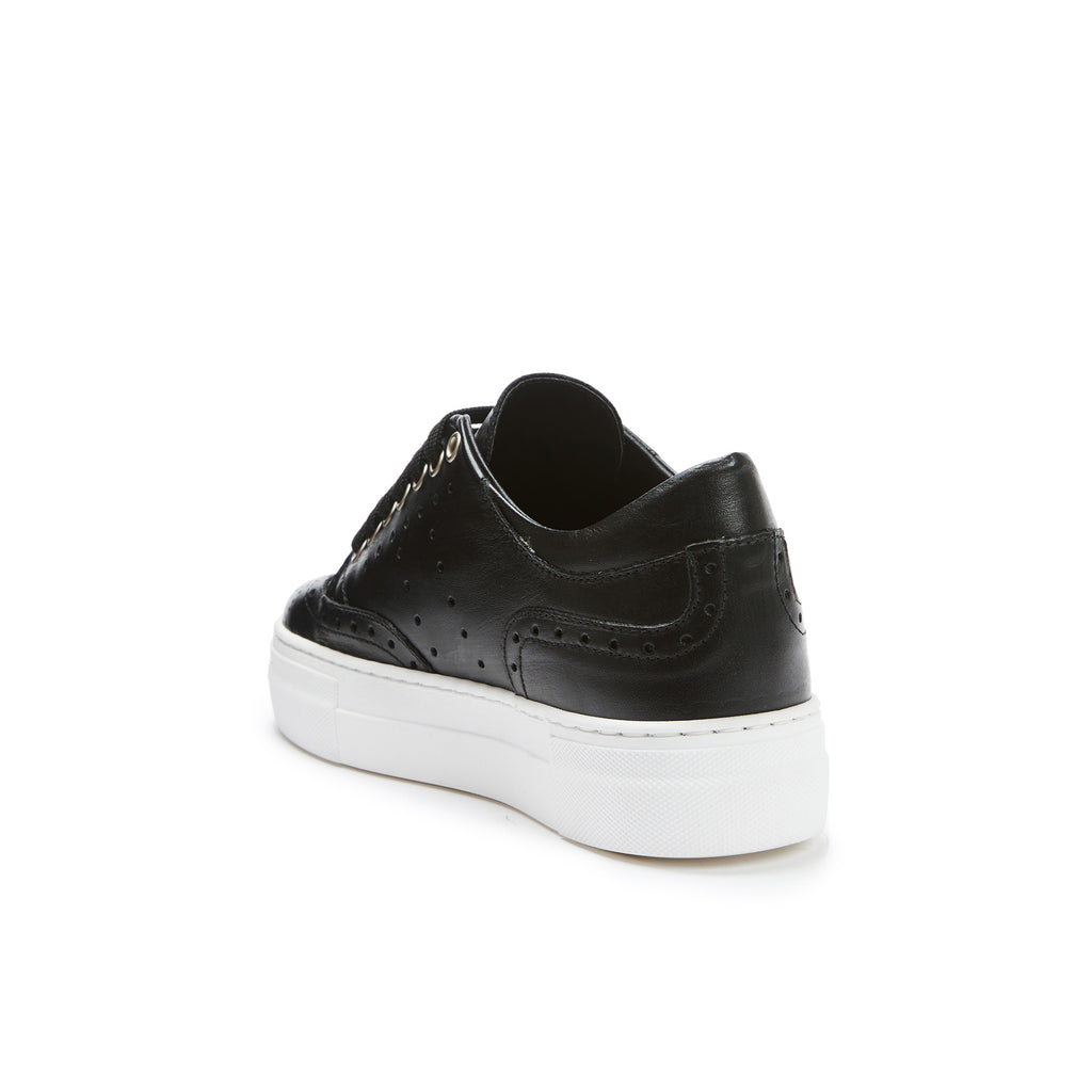 WING TIP SNEAKER BLACK