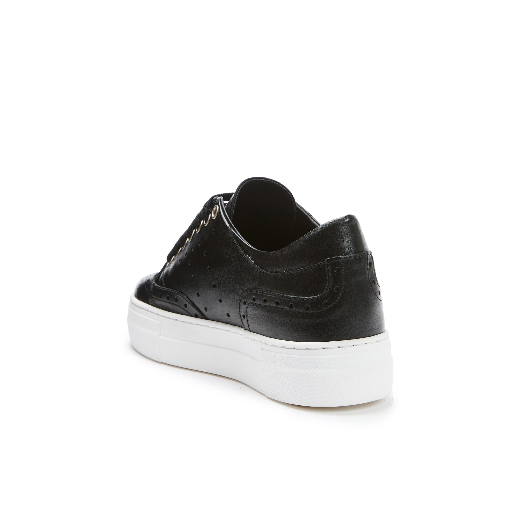WING TIP SNEAKER BLACK