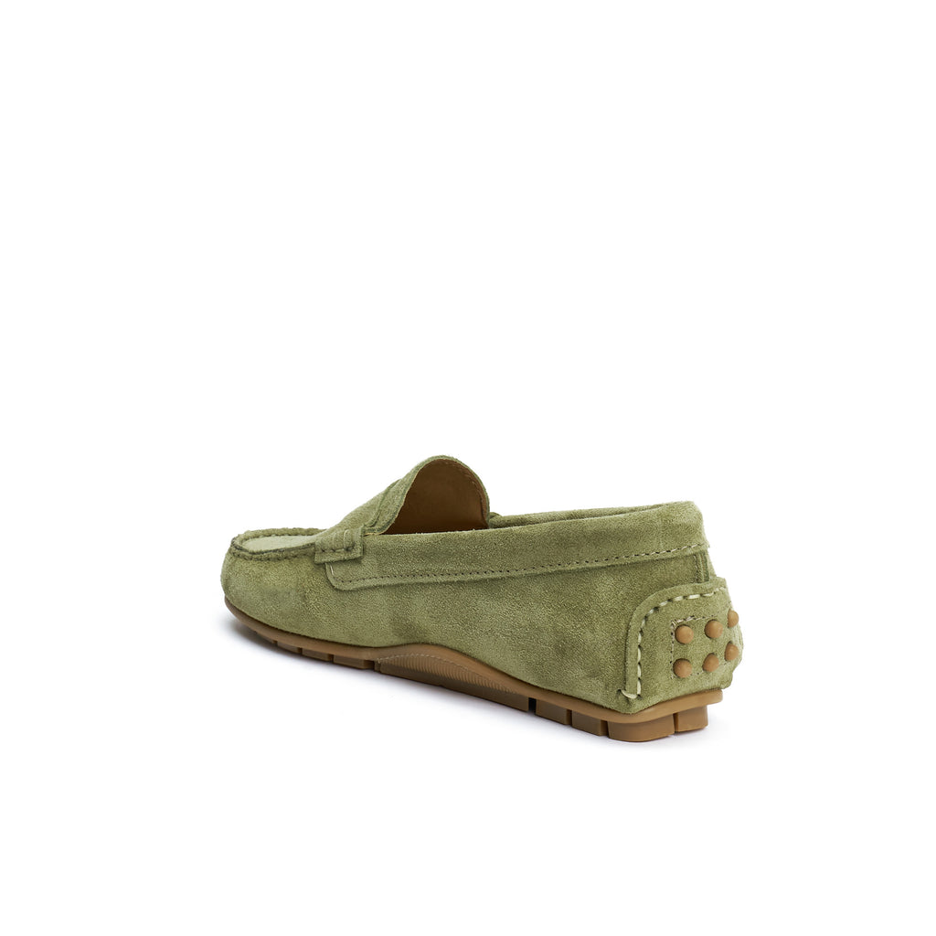 DRIVER MOCCASIN GREEN TEA