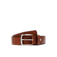 Load image into Gallery viewer, Veg. leather brown belt
