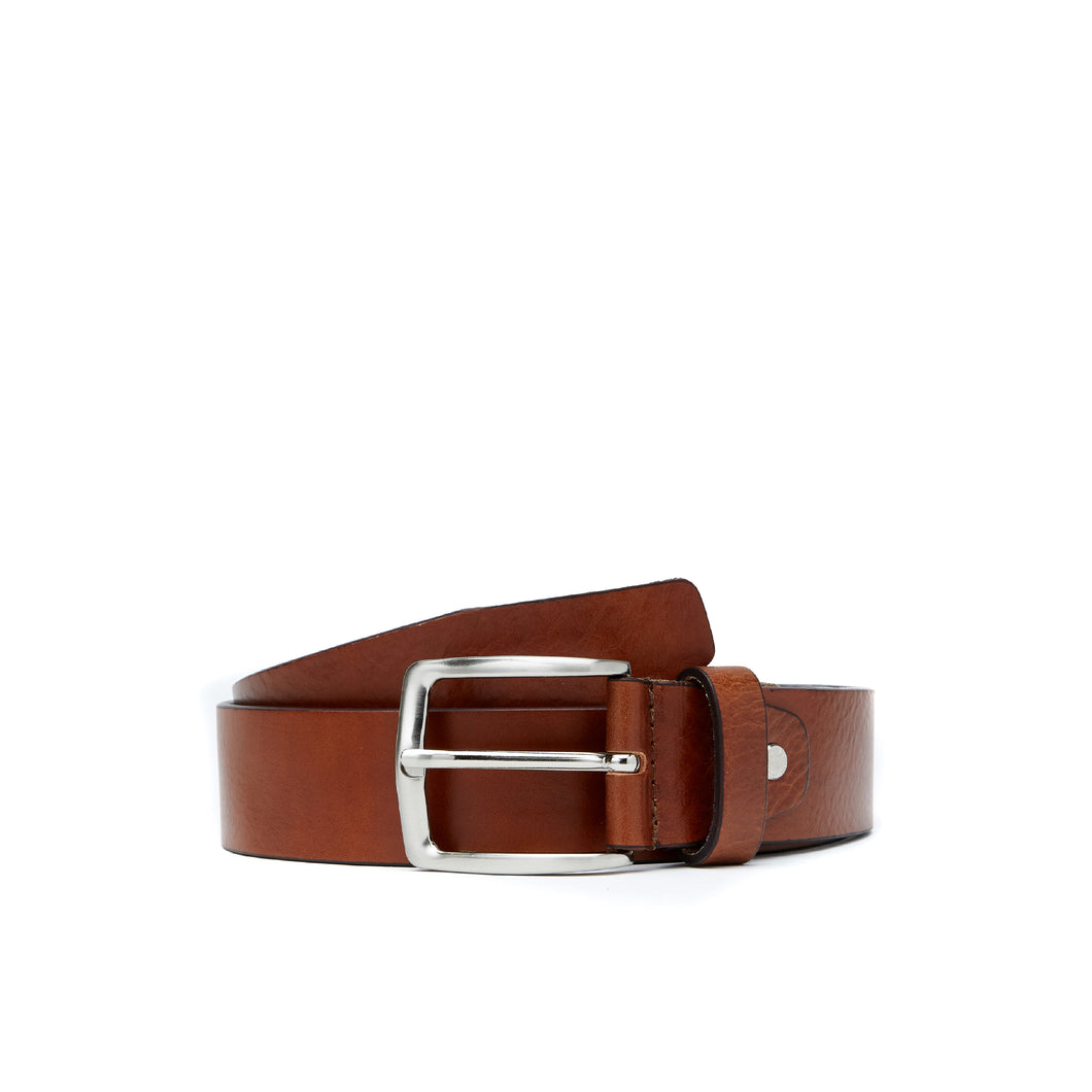Veg. leather brown belt