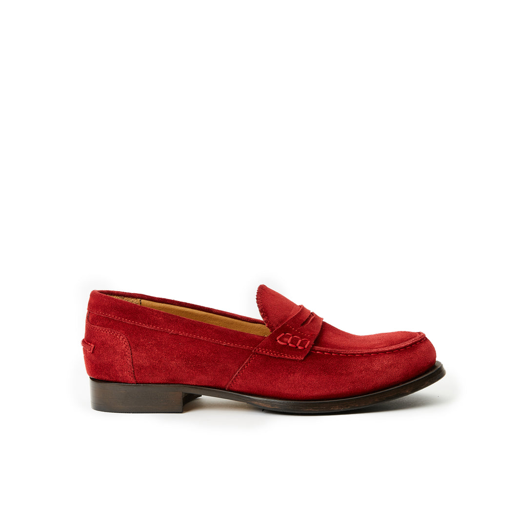 Penny loafer red