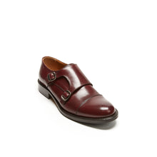 Load image into Gallery viewer, Straight cap monk strap bordeaux
