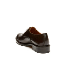 Load image into Gallery viewer, Straight cap oxford dark brown
