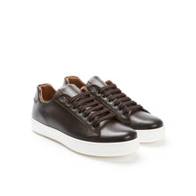 Load image into Gallery viewer, Classic lace-up sneaker dark brown
