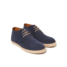 Load image into Gallery viewer, Plain chukka boot navy
