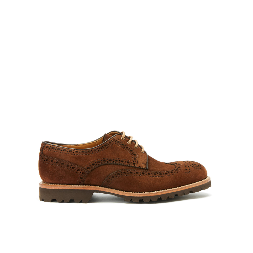 Goodyear wing tip derby snuff brown