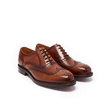 Load image into Gallery viewer, Goodyear wing tip oxford whisky brown
