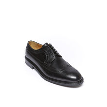 Load image into Gallery viewer, Goodyear long wing tip derby black

