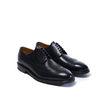 Load image into Gallery viewer, Goodyear long wing tip derby black
