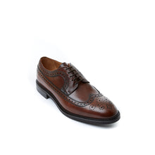 Load image into Gallery viewer, Goodyear long wing tip derby mahogany brown
